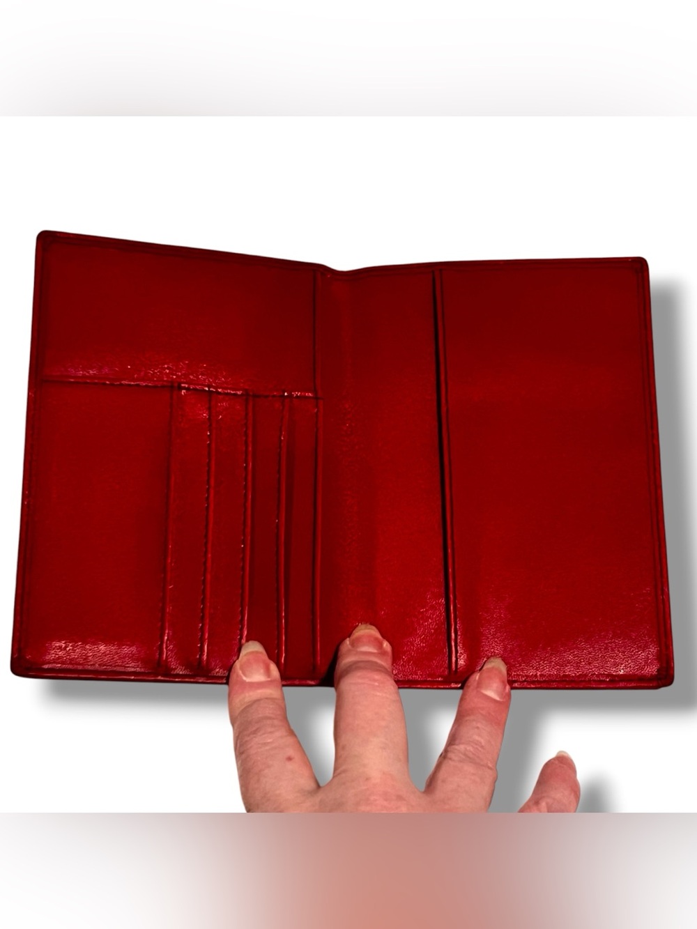 NEW! Red Passport Holder Travel Passport Wallet Unisex Passport Cover F-1